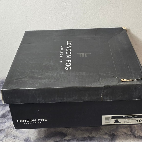 NWB London Fog Breckenridge Boots Black Insulated Waterproof sZ 10 - Picture 7 of 8